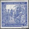 Allied cast.-Community.Issue. 966IX, White riss Through Brand Image (Field 2) unmounted Mint/Never hinged ** MNH 1947 Leipzig Fair (Stamps for Collectors) view 1