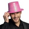 Boland 10117521 Glitter Hat, Unisex, Adult, Pink, One Size view 3