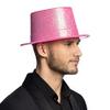 Boland 10117521 Glitter Hat, Unisex, Adult, Pink, One Size view 4