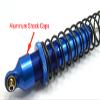 Dhawk Racing Aluminum Shock Caps Blue 4 pcs for Traxxas X-Maxx 7076-4 view 2