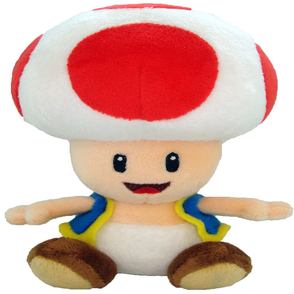 Nintendo Toad Pluesch 17 cm