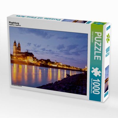 CALVENDO Puzzle Magdeburg 1000 Pieces 64 x 48 cm from Peter Schickert