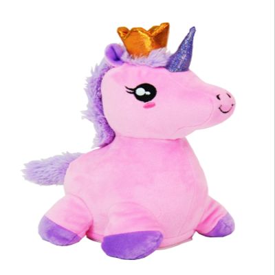 Kgler 75673 Laber unicorn "Cottoncandy", laboratory with recording and display function, flaps everything funny and moves approx. 27 cm in size, ideal as a gift for boys and girls.