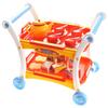 PowerTRC Tea Set Toy for Little Girls, Tea Trolley Cart w/ Tea Pots Cups Accessories, Tea Party Kitchen Pretend Play Set Gifts for Kids Toddlers Toys view 1