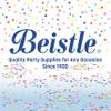 Beistle 2 Piece Beaded Rainbow Ties, 13", Multicolor view 3