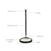 Pit and Pendulum sand Desktop Accent Piece | zen garden for desk automatic for Stress Relief Similar to Newtons Cradle & Buddha Board Great Office Gift (Small 13", Black) view 3