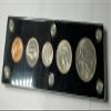 1941 BIRTH YEAR COIN SET- 5 COINS- HALF DOLLAR, QUARTER, DIME, NICKEL, AND CENT, ALL DATED 1941 AND ENCASED IN PLASTIC HOLDER- THESE COINS WILL BE AS GOOD OR BETTER THEN THE PICTURE- view 4