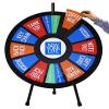 SpinningDesigns 31" Insert Your Own Graphics Prize Wheel with 12-24 Slots view 2