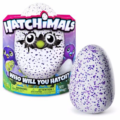 Hatchimal Draggle purple/blue