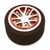Integy RC Billet Aluminum T3 Steering Wheel for Futaba 4PX/7PX Controllers view 1