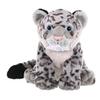 Wild Republic Snow Leopard, Cuddlekins, Stuffed Animal, 12 inches, Gift for Kids, Plush Toy, Fill is Spun Recycled Water Bottles view 2