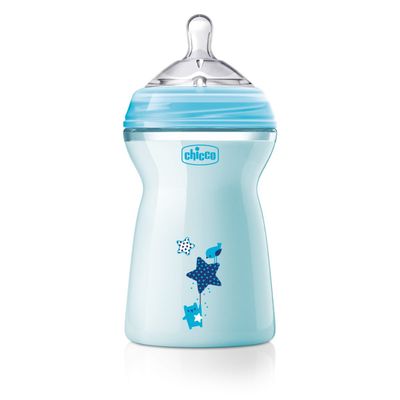 Natural Feeling Chicco Baby Bottle 330ml 6months + Bimbo
