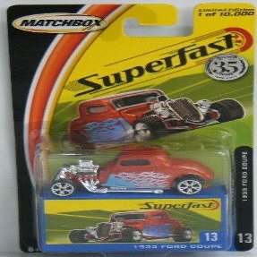 1/64 Matchbox Superfast 2004 years reprint 13 1933 FORD COUPE
