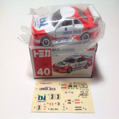 Tomica Skyline Racing (R33) 40 (sacks box)