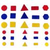 hand2mind Foam Attribute Blocks Student Kit, Geometry Set, Preschool Learning, Manipulatives for Preschool, Montessori Math, Shapes for Toddlers, Home Schooling Materials Pre-K (Set of 60 Blocks) view 2