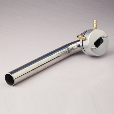 PerfectPlaza Stainless Steel Header Pipe W/Aluminum Water Cooled Flange for RCMK Engine