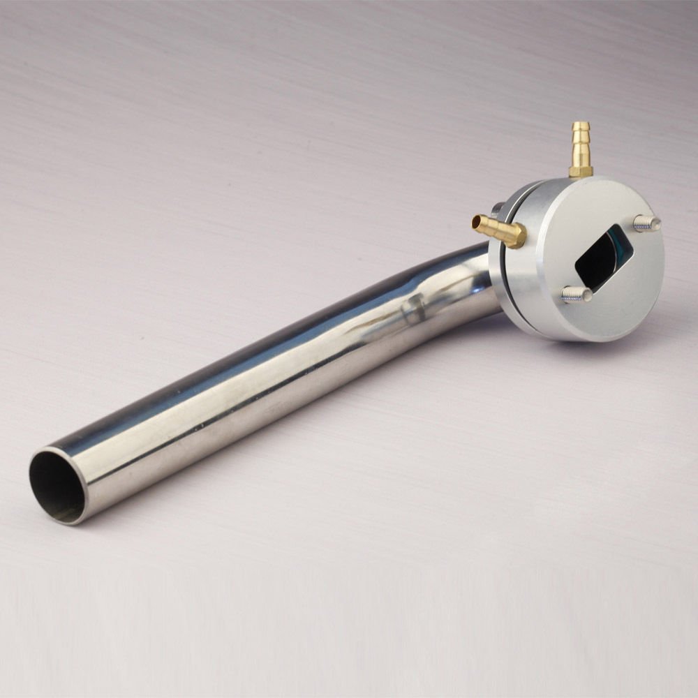 PerfectPlaza Stainless Steel Header Pipe W/Aluminum Water Cooled Flange for RCMK Engine