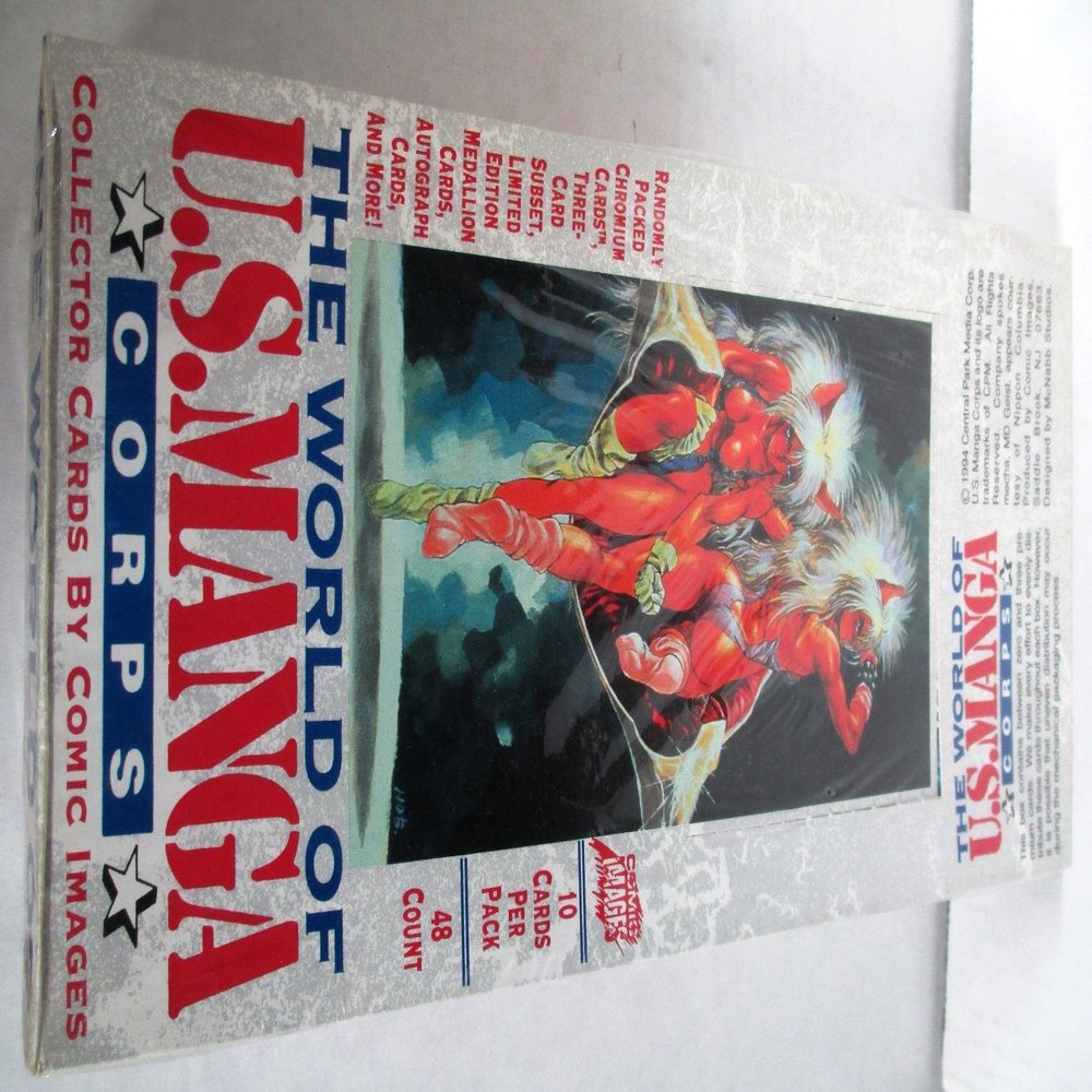 Comic Images The World of U.S. Manga Corps Collector Cards Box Set