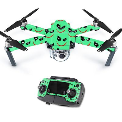 MightySkins Skin Compatible with DJI Mavic Pro Quadcopter Drone - Why So Serious | Protective, Durable, and Unique Vinyl Decal wrap Cover | Easy to Apply, Remove, and Change Styles | Made in The USA