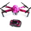MightySkins Skin Compatible with DJI Mavic Pro Quadcopter Drone - Red Mystic Flames | Protective, Durable, and Unique Vinyl Decal wrap Cover | Easy to Apply, Remove | Made in The USA view 1