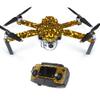 MightySkins Skin Compatible with DJI Mavic  Gold Glitter | Protective, Durable, and Unique Vinyl Decal wrap Cover | Easy to Apply, Remove, and Change Styles | Made in The USA view 1