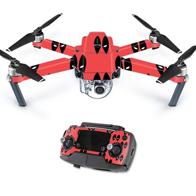 MightySkins Skin Compatible with DJI Mavic Pro Quadcopter Drone - Dead Eyes Pool | Protective, Durable, and Unique Vinyl Decal wrap Cover | Easy to Apply, Remove, and Change Styles | Made in The USA