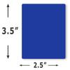 DA VINCI 12 Poker Size Casino Quality Plastic Cut Cards, Blue view 2