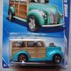 Hot Wheels 2010 HW GARAGE TEAL/TAN '40S WOODIE 5/10 view 3