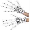 Smiffys 48181 Grim Reaper/Skeleton Gloves, White, One Size view 1