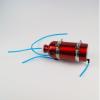 PerfectPlaza 600ml Red Metal Fuel Tank for 23-30.5cc RC Gas Boat Atomik C1 Aquacraft Rio view 3