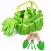 Bigjigs Toys Small 5 Piece Childrens Gardening Set with Bag, Garden Tools, Watering Can & Gardening Gloves - Fun Gardening for Kids, Quality Outdoor Toys view 3