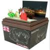 Sankei MP07-57 Studio Ghibli Mini Spirited Away Pier Pier Non-Scale Paper Craft view 2