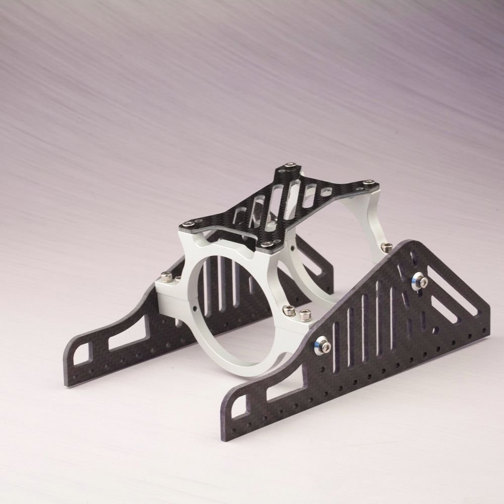 4868 Carbon Aluminum Motor Mount For 56 Series Brushless Motor RC Boat RC#1258