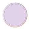 Light Purple from the Purple and Aqua Circles Collection - DECORATIVE Glossy CERAMIC Cupboard Cabinet PULLS Dresser Drawer KNOBS view 1