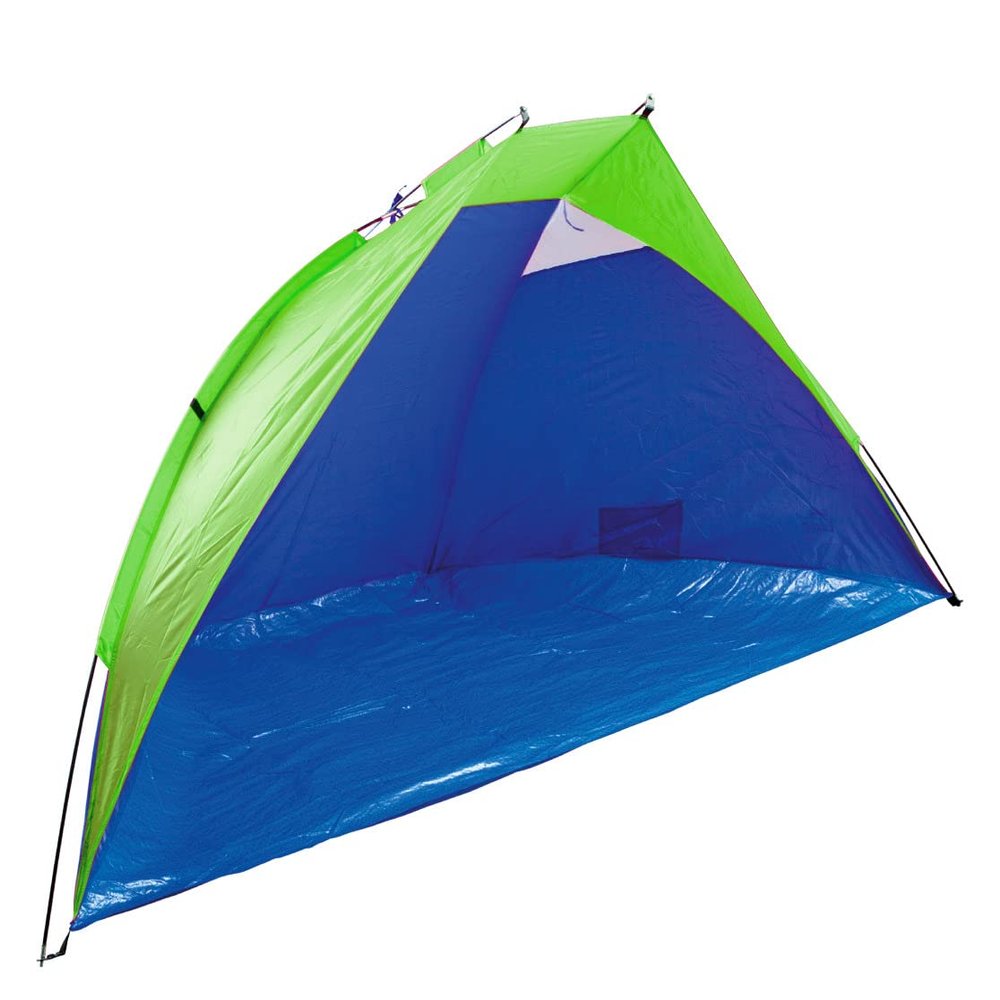 Idena Beach Shelter Tent Blue/Green, 270 x 120 x 120 cm