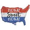 11 pc Patriotic America Welcome Home Balloon Bouquet USA Veterans Day Military view 2