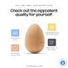 24 Quality Wood Easter Eggs to Paint, Smooth Wooden Eggs for Crafts, Wood Egg for Crafts & Easter Decor 2-1/2 in, by Woodpeckers view 3