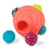 B. toys  Sensory Baby Toys Set with Textured Balls  6 Pieces Development Set with Large Ball & 5 Small Balls with Different Textures for Tactile Stimulation & Motor Skills Development, 6+ Months view 1