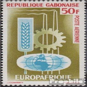 Gabon 202 (Complete.Issue.) unmounted Mint/Never hinged ** MNH 1964 Europafrique (Stamps for Collectors)