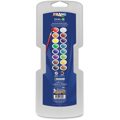 Dixon 16 Oval Semi-Moist Watercolors