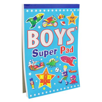 Brown Watson Activity Super Pad for Boys, Multicolour