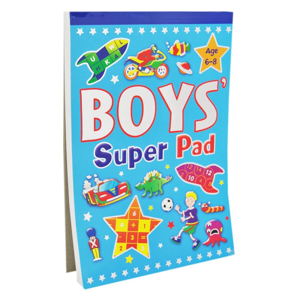 Brown Watson Activity Super Pad for Boys, Multicolour