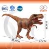RECUR Tyrannosaurus 13" Long Realistic Jurassic Toys, Wildlife Dinosaur, Toy Model, Ages 3+, Brown view 3