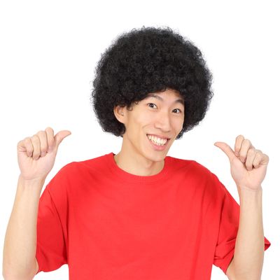 Arctic Land Afro Wig Costume Accessories Black Unisex