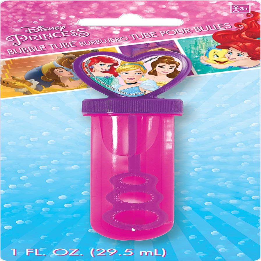 Disney Princess Bubble Tube | 1 oz. | Pink - 1 Pc.