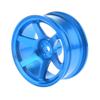 LAFEINA 4PCS Aluminium Alloy RC Wheel Hub Rims 52mm for 1/10 On-Road Drift Car HSP Tamiya HPI Kyosho Sakura (Blue) view 4