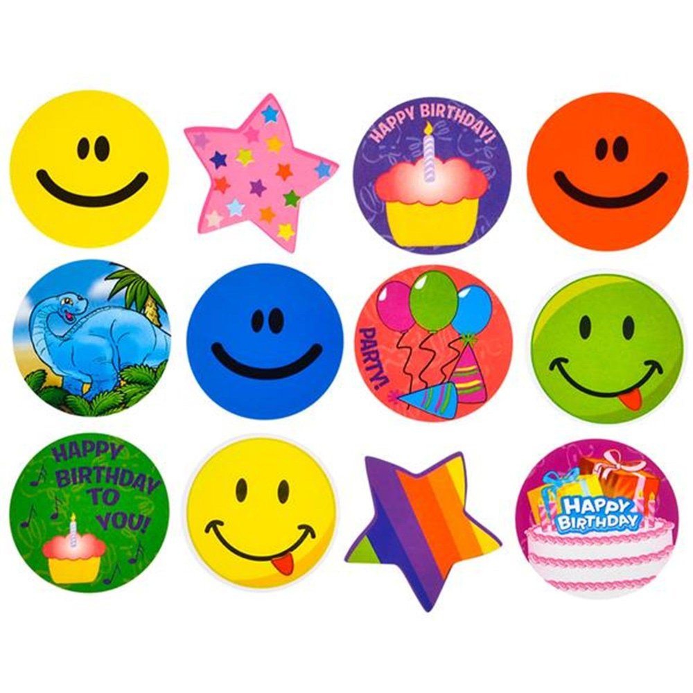 1000 Assorted Sticker Rolls RS-AST10