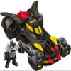 Fisher-Price Imaginext FGC31 Dc Super Friends Legends of Batman Deluxe Batmobile, Black/Yellow view 1