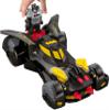 Fisher-Price Imaginext FGC31 Dc Super Friends Legends of Batman Deluxe Batmobile, Black/Yellow view 2