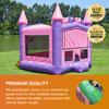 JumpOrange Commercial Grade Inflatable Princess Bricks Bounce House Backyard Party Moonwalk Size 13'x13' view 3